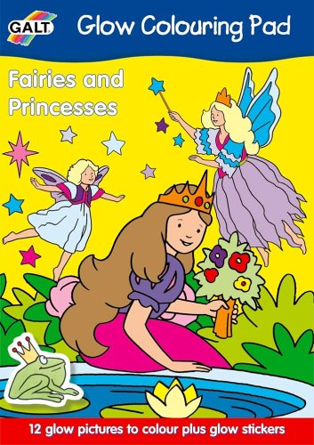 Galt Glow Colouring Book - Fairies & Princesses
