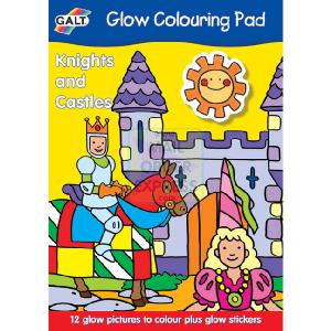 Galt Knights Castles Glow Colouring Pad