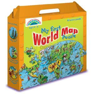 Galt Living and Learning World Map Puzzle