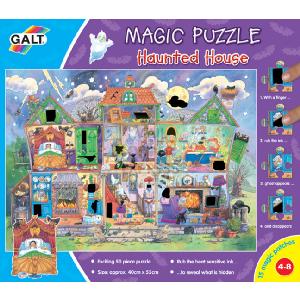 Magic 50 Piece Jigsaw Puzzle Haunted House