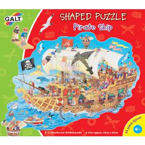 Galt Shaped 80 Piece Jigsaw Puzzle Pirate Ship