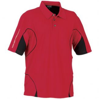 Galvin Green JARVIS MENS GOLF SHIRT Chilli Red/Black / Large
