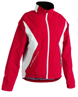 galvin green Ladies Amber Jacket Chilli Red/White