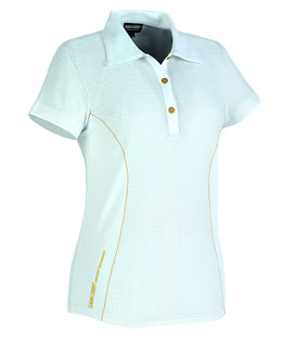 Galvin Green Ladies Jiselle Shirt White/Creme/Gold