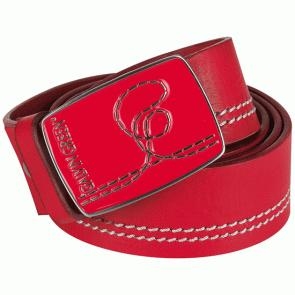 Galvin Green Warrick Leather Belt Chilli Red