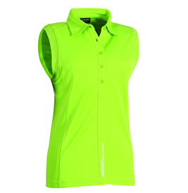galvin green Womens Jessie Golf Shirt Bright Green