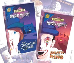 Game - Host your own murder mystery - Death in the ring Party Kit