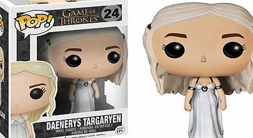 Game of Thrones 10cm Pop Vinyl Bobble Head Daenerys in Wedding Gown