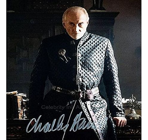 CHARLES DANCE as Tywin Lannister - Game Of Thrones GENUINE AUTOGRAPH