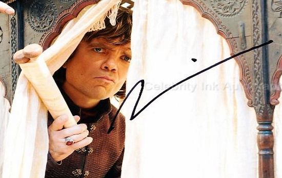 Game Of Thrones Autographs PETER DINKLAGE as Tyrion Lannister - Game Of Thrones GENUINE AUTOGRAPH