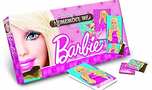 Games for Motion  Barbie Chocolate Remember Me Game 90g