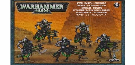 Games Workshop Limited Warhammer 40,000 Necron Immortals/Deathmarks (2011, 5 Figures)