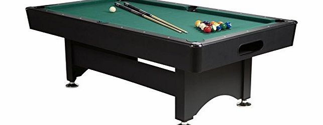 Gamesson Harvard Pool Table - Green, 6 Feet
