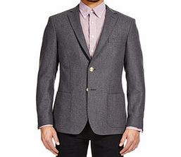 Grey wool blend Essential Club blazer