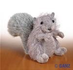 GANZ WEBKINZ GREY SQUIRREL BRAND NEW SEALED TAG