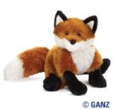 GANZ WEBKINZ ~ FOX WITH SEALED CODE