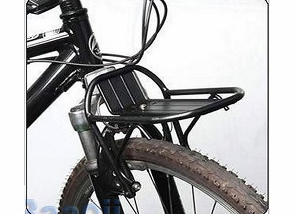 GAOHOU New Cycling Bicycle Bag Bike front Fork Rack Black Aluminum Alloy Bracket