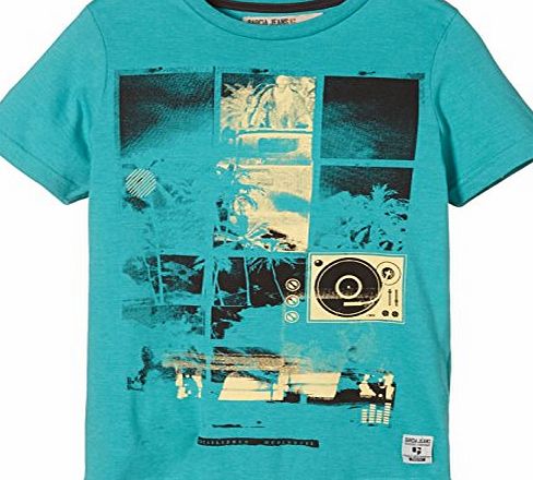 Garcia Boys T-Shirt - Turquoise - 16 Years