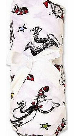 Garden at Home Trend Lab Dr Seuss Fitted Crib Sheet, Cat In The Hat, Garden, Lawn, Maintenance