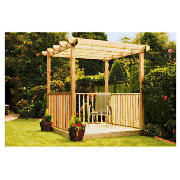 Garden Inspirations Single Deck, Single Pergola