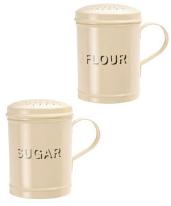 Sugar & Flour Shaker Set
