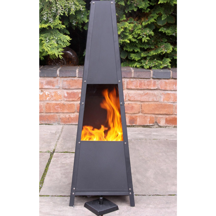Gardens and Homes Direct Alban Pyramid Fireplace - Medium