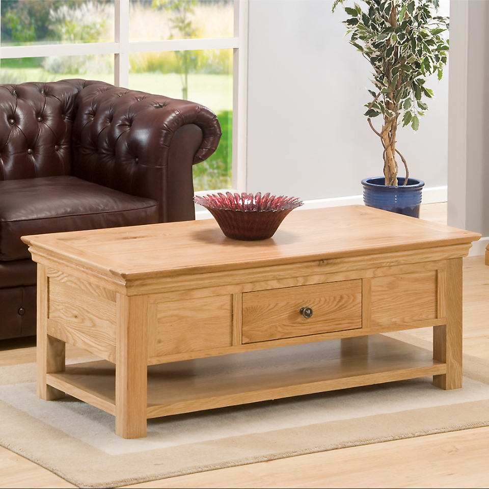 Gardens and Homes Direct Constance Oak Coffee Table