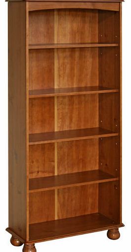 Gardens and Homes Direct Dovedale 5 Shelf Pine Bookcase
