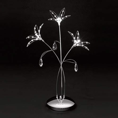 Gardens and Homes Direct Flower Heads Halogen Table Lamp