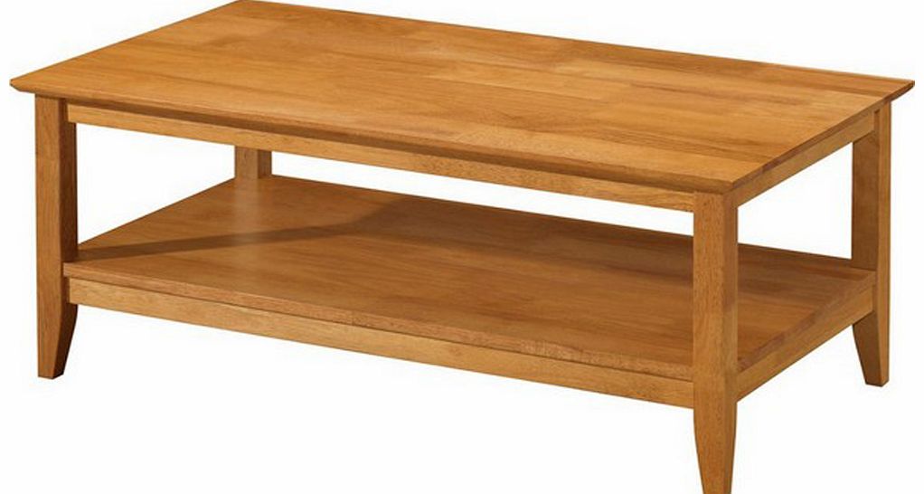 Gardens and Homes Direct Hampton Natural Oak Finish Coffee Table