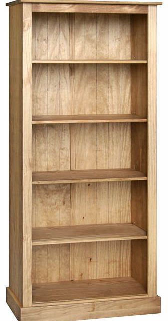 Gardens and Homes Direct Santa Fe Tall Pine Bookcase