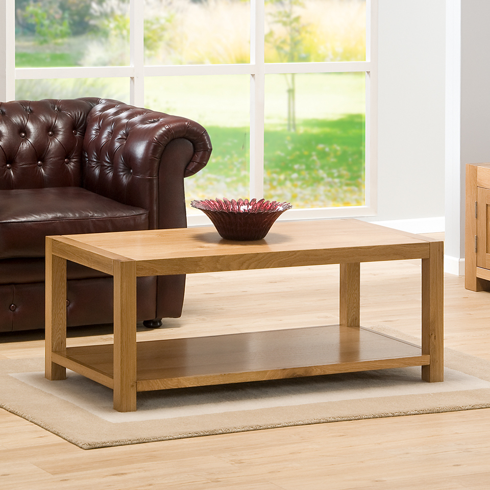 Gardens and Homes Direct Suffolk Oak Large Coffee Table