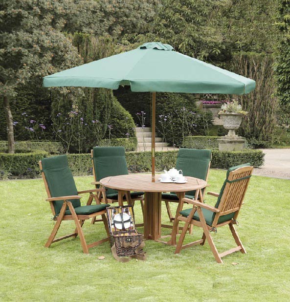 Gardens and Homes Direct Winchester 4 Seater Wooden Dining Set