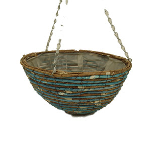 14 Inch Bluegrass Hanging Basket