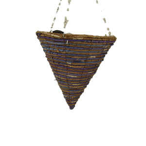 14 Inch Bluegrass Hanging Cone