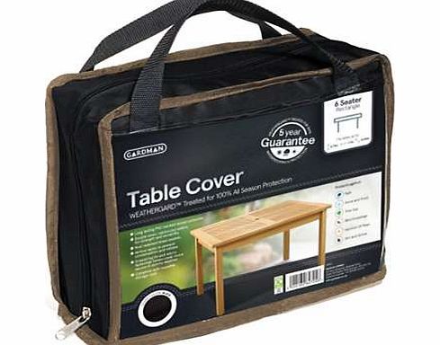 Gardman 6 Seater Rectangular Table Cover