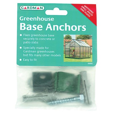 Greenhouse Base Anchors