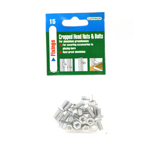 Greenhouse Cropped Head Nuts Bolts
