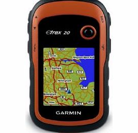 Garmin eTrex 20 mapping handheld GPS unit