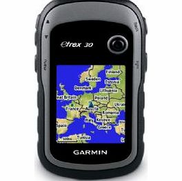 eTrex 30 mapping handheld GPS unit with