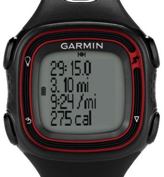 Forerunner 10 GPS Running Watch - Black/Red