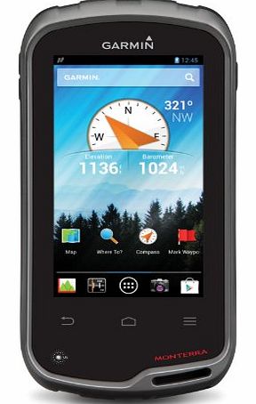 Garmin Monterra Rugged Handheld GPS with Android Operating System/Wi-Fi/Camera