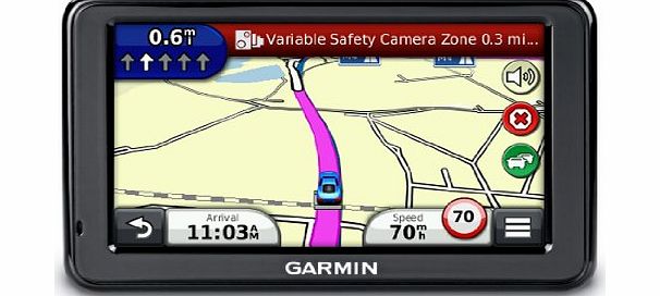 Garmin nuvi 2445 4.3`` Sat Nav with UK and Western Europe Maps