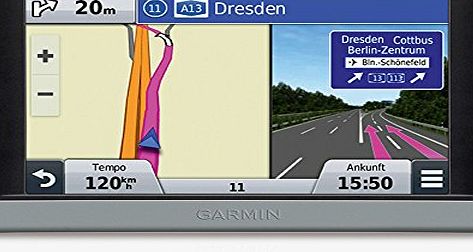 Garmin nuvi 2598LMT-D 5`` Sat Nav with UK and Full Europe Maps, Free Lifetime Map Updates, Free Lifetime Di