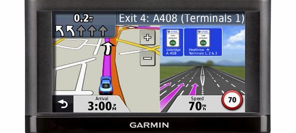 Garmin Nuvi 42LM 4.3 Inch Lifetime Maps UK & ROI