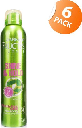 Garnier, 2102[^]0105462 Fructis Bamboo Hairspray Shine Hold - 6