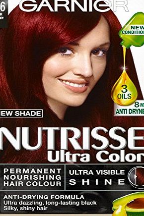 Garnier Nutrisse Ultra Color Permanent Hair Colour 2.60 Dark Cherry