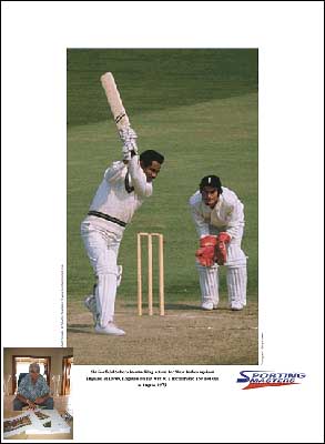 Gary Sobers signed limited edition print