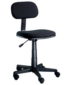 GAS Lift Swivel Office Chair - Black