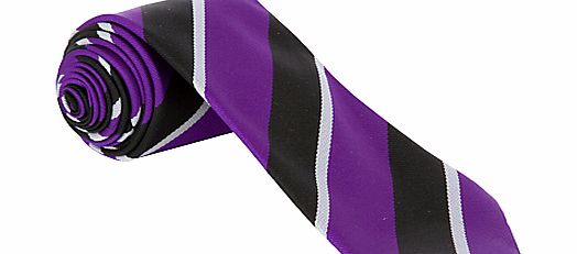 Gateacre School Tie, Year 9, Purple Multi